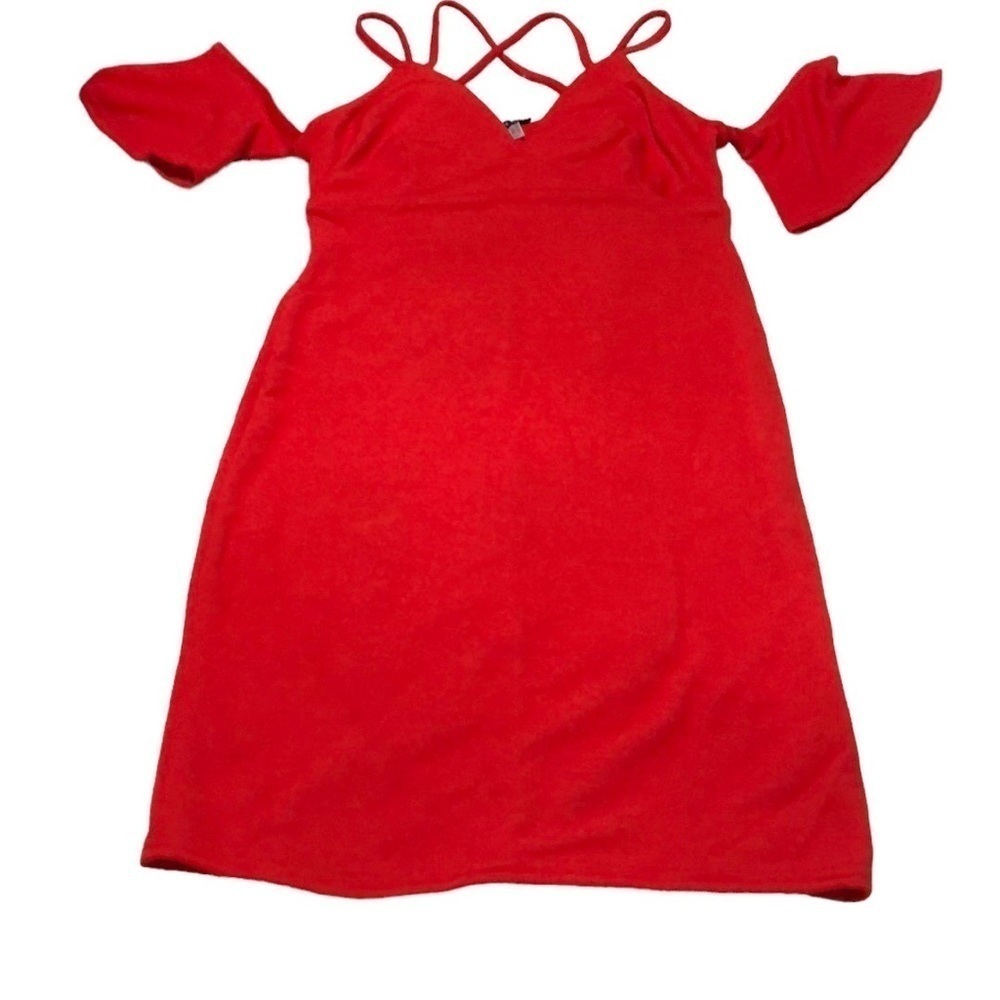 Red spaghetti strap dress size S